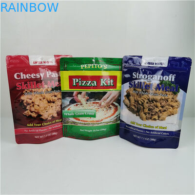 Καλύτερα πωλούμενο οικολογικά φιλική αποθήκευση Προσαρμοσμένο λογότυπο εκτυπωμένο στέκεται επάνω φερμουάρ τσάντα ξανακλειδωτό πλαστικό