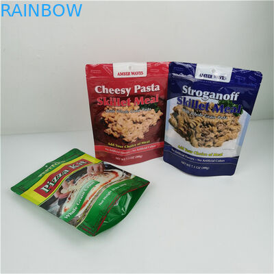 Καλύτερα πωλούμενο οικολογικά φιλική αποθήκευση Προσαρμοσμένο λογότυπο εκτυπωμένο στέκεται επάνω φερμουάρ τσάντα ξανακλειδωτό πλαστικό