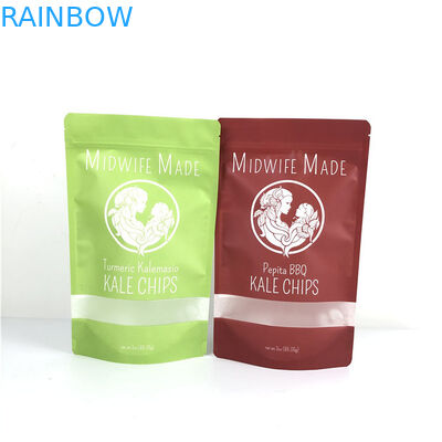 Τροφίμων συσκευασία Gravure εκτύπωση Mylar Doypack με παράθυρο Περιβαλλοντικά φιλικό και προσαρμοσμένο