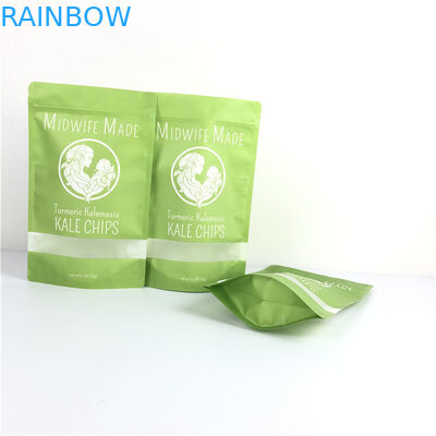 Τροφίμων συσκευασία Gravure εκτύπωση Mylar Doypack με παράθυρο Περιβαλλοντικά φιλικό και προσαρμοσμένο