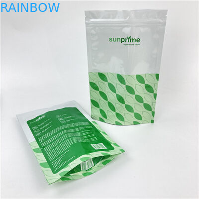 Ματ PET/PE Zipper Food Doypack με επιλεγμένο Custom Logo