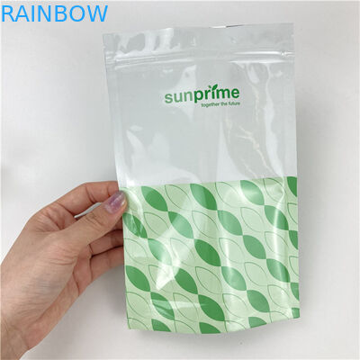 Ματ PET/PE Zipper Food Doypack με επιλεγμένο Custom Logo