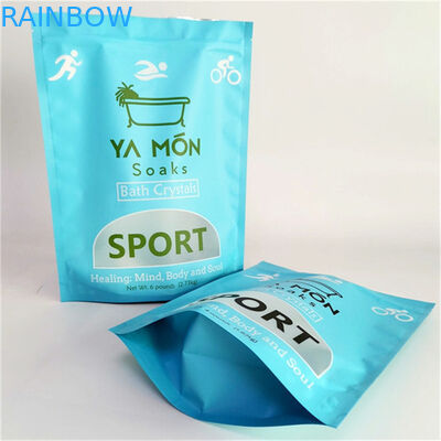 Διαρροή Proof Matt Finish Mylar Doypack με παράθυρο προσαρμοσμένο μεγέθος και τις ανάγκες σχεδιασμού