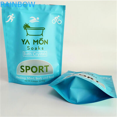 Διαρροή Proof Matt Finish Mylar Doypack με παράθυρο προσαρμοσμένο μεγέθος και τις ανάγκες σχεδιασμού