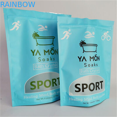 Διαρροή Proof Matt Finish Mylar Doypack με παράθυρο προσαρμοσμένο μεγέθος και τις ανάγκες σχεδιασμού