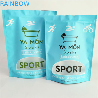 Διαρροή Proof Matt Finish Mylar Doypack με παράθυρο προσαρμοσμένο μεγέθος και τις ανάγκες σχεδιασμού