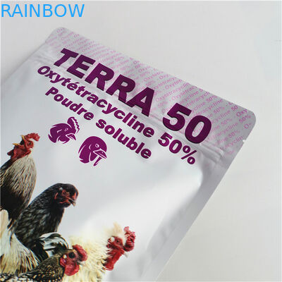 Προσαρμοσμένο πάχος Αδιάβροχο στέκεται επάνω σφραγίδα τσάντα Αδιάβροχο πλαστικό σάκους συσκευασίας