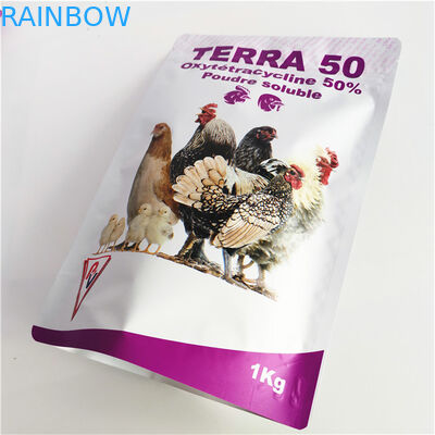 Προσαρμοσμένο πάχος Αδιάβροχο στέκεται επάνω σφραγίδα τσάντα Αδιάβροχο πλαστικό σάκους συσκευασίας