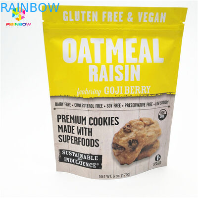 Περιβαλλοντικά φιλικά και ασφαλή υλικά Σάκοι συσκευασίας σνακ Δέχεται έως 10 χρώματα Διαθέσιμα