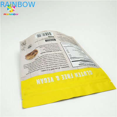 Περιβαλλοντικά φιλικά και ασφαλή υλικά Σάκοι συσκευασίας σνακ Δέχεται έως 10 χρώματα Διαθέσιμα