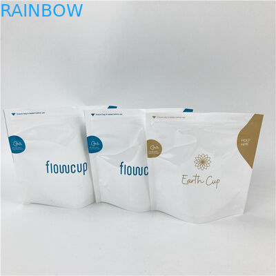 Επαναχρησιμοποιήσιμο αλουμινένιο φύλλο Mylar Doypack Περιβαλλοντικά φιλικό και ασφαλές υλικό Προσαρμοσμένο μέγεθος / σχεδιασμό