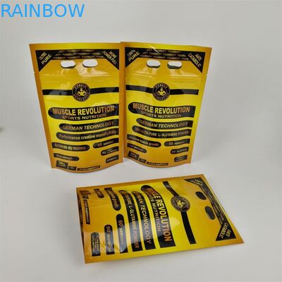 Πρωτεϊνική σκόνη Ζιπλοκ Τροφικές σακούλες συσκευασίας με ψηφιακή εκτύπωση