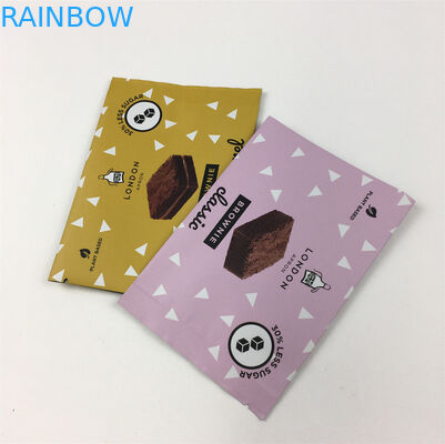 Ανθεκτικό σε υγρασία 200 γραμμάρια πίσω σφραγίδες σακούλες μπισκότα σοκολάτα σφραγίδες σακούλες