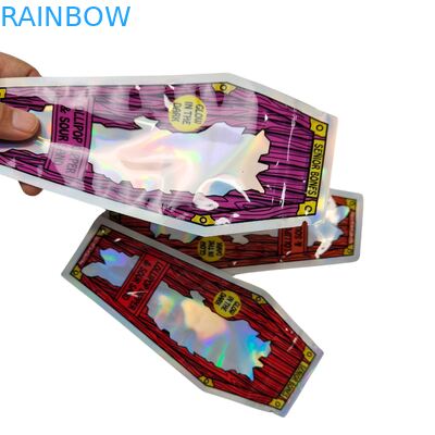 Φύλλο καπνού, Καραμέλα, Μπισκότο, Ζαχαρωτό, Ξερό λουλούδι, Βότανο, Φύλλο Grabba, Die Cut 3.5g Mylar Bags