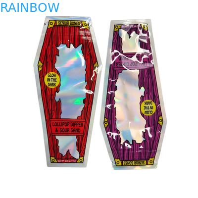 Φύλλο καπνού, Καραμέλα, Μπισκότο, Ζαχαρωτό, Ξερό λουλούδι, Βότανο, Φύλλο Grabba, Die Cut 3.5g Mylar Bags