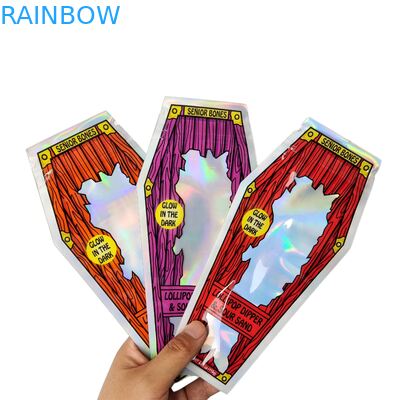 Φύλλο καπνού, Καραμέλα, Μπισκότο, Ζαχαρωτό, Ξερό λουλούδι, Βότανο, Φύλλο Grabba, Die Cut 3.5g Mylar Bags