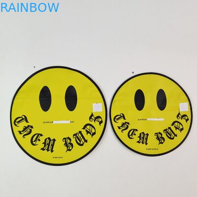 Ακανόνιστες 3.5g 7g σακούλες Mylar με φερμουάρ στο εσωτερικό εκτύπωση αλουμινένιο φύλλο μυρωδιά αδιάβροχο φαγώσιμο πλαστικό σάκο