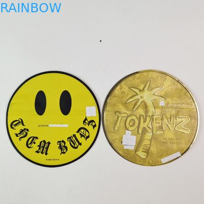 Ακανόνιστες 3.5g 7g σακούλες Mylar με φερμουάρ στο εσωτερικό εκτύπωση αλουμινένιο φύλλο μυρωδιά αδιάβροχο φαγώσιμο πλαστικό σάκο