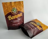 Οι πλαστικές σακούλες βαθμού τροφίμων που συσκευάζουν, συγκολλούν τη ματ στάση επάνω στις σακούλες καφέ με θερμότητα
