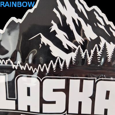 Βρώσιμο Cali 3.5g 7g Mylar Ziplock Soft Touch Smell Proof Ακανόνιστου Σχήματος Cookie Die Cut Συσκευασία Πλαστικό Σακουλάκι