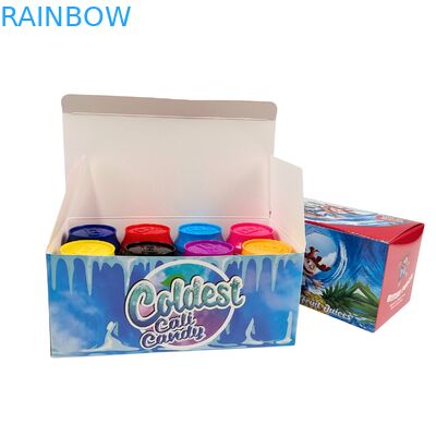 Κουτί τροφίμων από πλαστικό PET 3.5g κουτάκι γλυκών με στρεβλό καπάκι