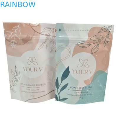 Προσαρμοσμένες Βιοδιασπώμενες Συσκευασίες Mylar για Άλατα Μπάνιου 4OZ 5OZ Stand Up Pouch