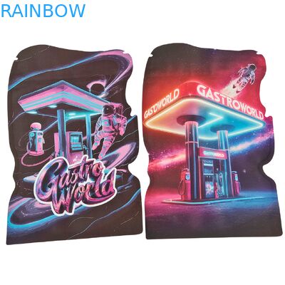 Προσαρμοσμένες τσάντες Mylar 3.5g-28g με παιδικό φερμουάρ