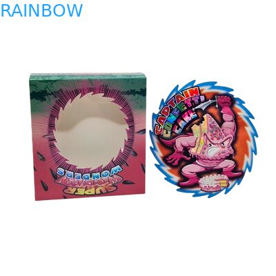 Προσαρμοσμένες σακούλες Mylar 3.5g-28g για συσκευασία ζαχαρωτών Gummies