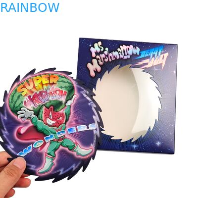 Προσαρμοσμένες σακούλες Mylar 3.5g-28g για συσκευασία ζαχαρωτών Gummies