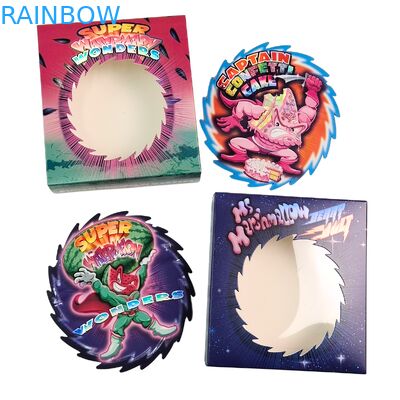 Προσαρμοσμένες σακούλες Mylar 3.5g-28g για συσκευασία ζαχαρωτών Gummies