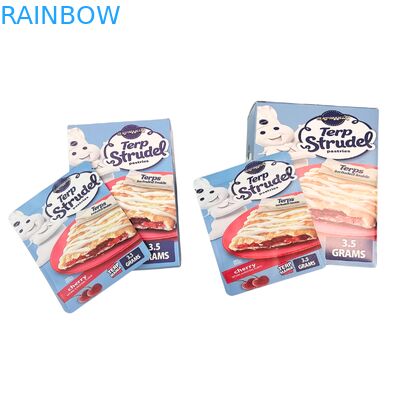 Προσαρμοσμένες σακούλες Mylar 3.5g 7g 14g με προστασία οσμής και κουτιά