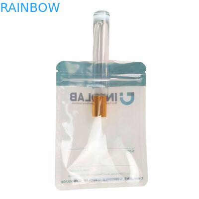 Προσαρμόσιμη τσάντα φερμουάρ λογότυπου για οδοντιατρικούς ευθυγραμμιστές με θερμική σφραγίδα και σαφή πλαστική τσάντα Mylar