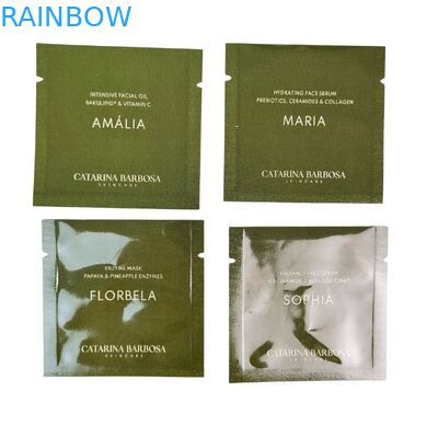 Καθαριστικό λοσιόν σαμπουάν περιποίησης δέρματος Δείγμα φακελάκι Συσκευασία Μίνι Δείγμα Τσάντα Πλαστική Συσκευασία Κρέμα Μάσκα Φύλλο Δείγμα Σακουλάκια