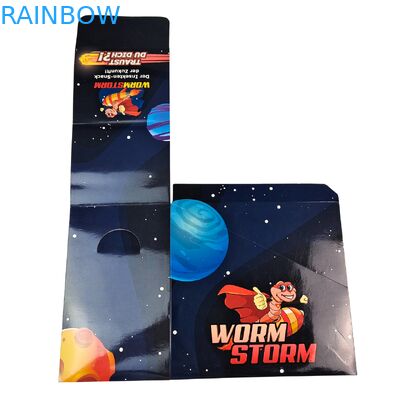 Προσαρμοσμένη Αναδιπλούμενη Χάρτινη Συσκευασία Λιανικής 3.5g για Πρωινό, Στιγμιαία Αποξηραμένα Φρούτα, Ξηρούς Καρπούς, Δημητριακά, Τρόφιμα