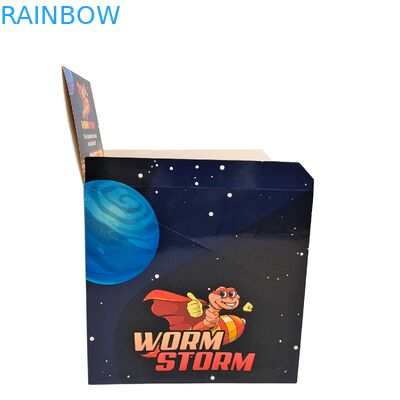 Προσαρμοσμένη Αναδιπλούμενη Χάρτινη Συσκευασία Λιανικής 3.5g για Πρωινό, Στιγμιαία Αποξηραμένα Φρούτα, Ξηρούς Καρπούς, Δημητριακά, Τρόφιμα