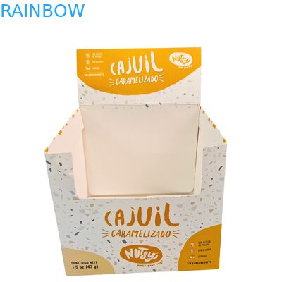 Προσαρμοσμένη Αναδιπλούμενη Χάρτινη Συσκευασία Λιανικής 3.5g για Πρωινό, Στιγμιαία Αποξηραμένα Φρούτα, Ξηρούς Καρπούς, Δημητριακά, Τρόφιμα