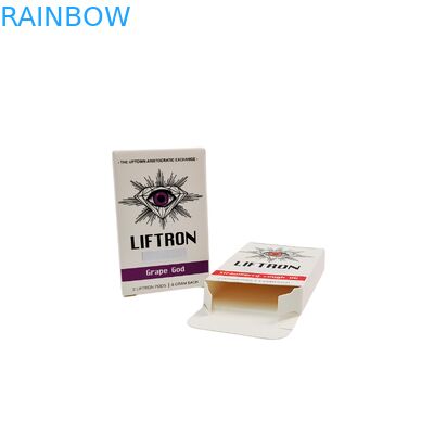 Βιοδιασπώμενο αναδιπλούμενο χαρτί Kraft, συσκευασία αποθήκευσης με ανάγλυφο τροφίμων για κεριά, γλυκά, αναδιπλούμενο χαρτόνι