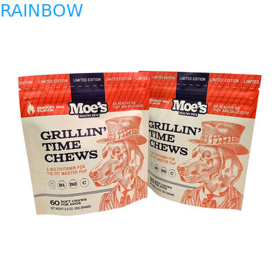 Οικολογικό Επαναχρησιμοποιούμενο Όρθιο Σακουλάκι με Πάχος 50-200 μικρά για Συσκευασία Τροφών για Ζώα