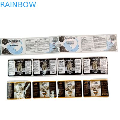 Αυτοκόλλητο Βινύλιο PVC Χάρτινο Αυτοκόλλητο Αδιάβροχο UV Ολόγραμμα Εκτυπωμένο Προσαρμοσμένο Λογότυπο Ετικέτες Συσκευασίας για Χαρτί Scrapbook