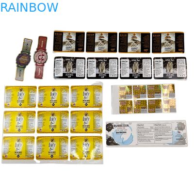 Αυτοκόλλητο Βινύλιο PVC Χάρτινο Αυτοκόλλητο Αδιάβροχο UV Ολόγραμμα Εκτυπωμένο Προσαρμοσμένο Λογότυπο Ετικέτες Συσκευασίας για Χαρτί Scrapbook