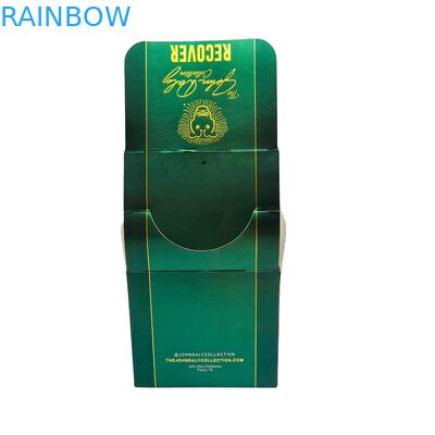 Ανακυκλώσιμο χαρτί Kraft Κράφτ Κουτί Kraft για σνακ για μπισκότα Energy Bar Κοσμετικό χαρτόνι Counter Display Συσκευασία Σφουγγάρι