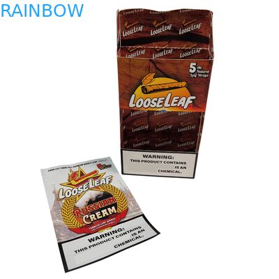 Κουτί σακούλας Mylar 3,5g βιοδιασπώμενο με χαρτονένιο κουτί 3,5g πάχους για προσαρμοσμένη εκτύπωση αποθήκευσης