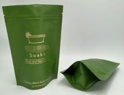 Χρυσή πράσινη στάση λογότυπων πελατών “S επάνω στη σακούλα με τη PET/υλικό Al/PE