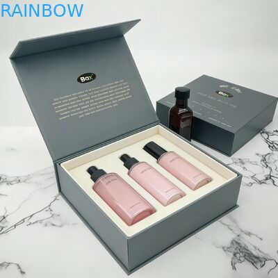 Προσαρμοσμένο Λογότυπο Πολυτελές Μεγάλο Ματ Χαρτονένιο Βιοδιασπώμενο Μαγνητικό Κλείσιμο Αναδιπλούμενο Κουτί Συσκευασίας για Συσκευασία Καλλυντικών