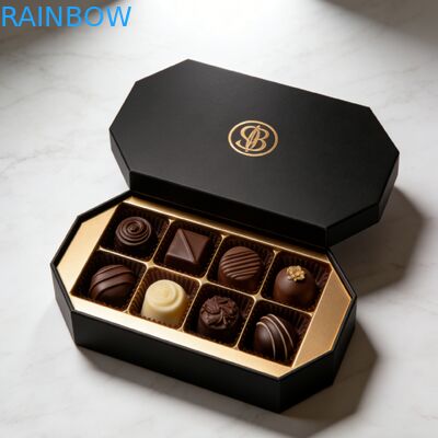 Προσαρμοσμένο Λογότυπο Εξατομικευμένο Σοκολατένιο Κουτί Δώρου Συσκευασία Καραμέλας Σοκολάτας Καλλυντικών Κουτί Άδειο Κουτί Σοκολάτας