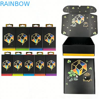 Προσαρμοσμένα πολυτελή ανακυκλωμένα υλικά Χάρτινο κουτί με μαγνητικό κλείσιμο και προσαρμόσιμα ένθετα για συσκευασία δώρων