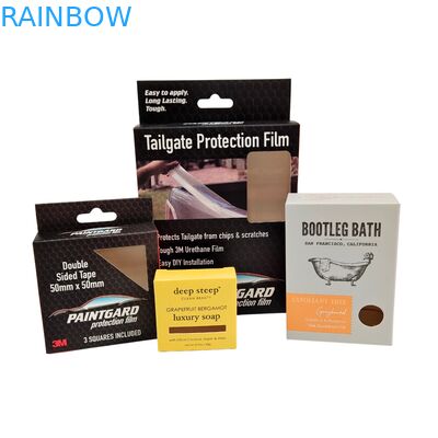 Προσαρμοσμένο βιοδιασπώμενο καλλυντικό κουτί συσκευασίας με κλασικό σχεδιασμό και γυαλιστερή στρώση