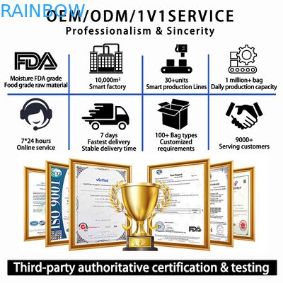 Προσαρμοσμένα βιοδιασπώμενα χαρτιά Kraft θερμική σφραγίδα Ziplock υγρασία-απορρόφητη συσκευασία τροφίμων σακούλες για καρύδια αποξηραμένα φρούτα Mylar σακούλα