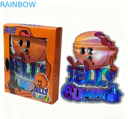 Προσαρμοσμένες Τυπωμένες 3.5g Σφραγιζόμενες Τσάντες Mylar για Συσκευασία Σνακ Όρθιες Θήκες