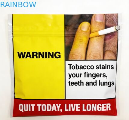 Επανακλείσιμο τρισδιάστατο σφραγίδα 25g 30g 40g 50g 100g Καπνίστης φύλλο τσιγάρο τσάντα κυλιόμενο τσιγάρο τσάντα με φερμουάρ